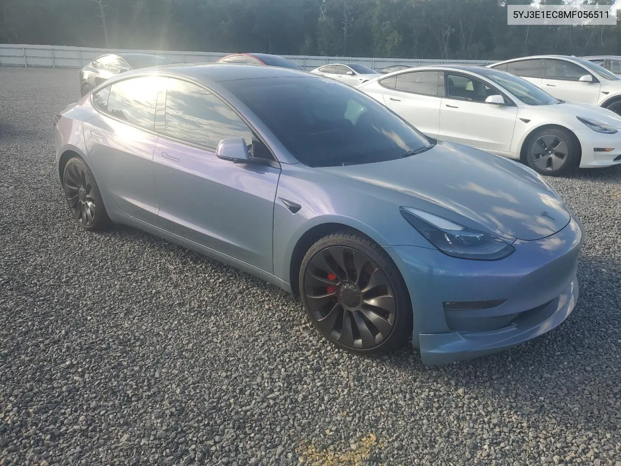 2021 Tesla Model 3 VIN: 5YJ3E1EC8MF056511 Lot: 73854204