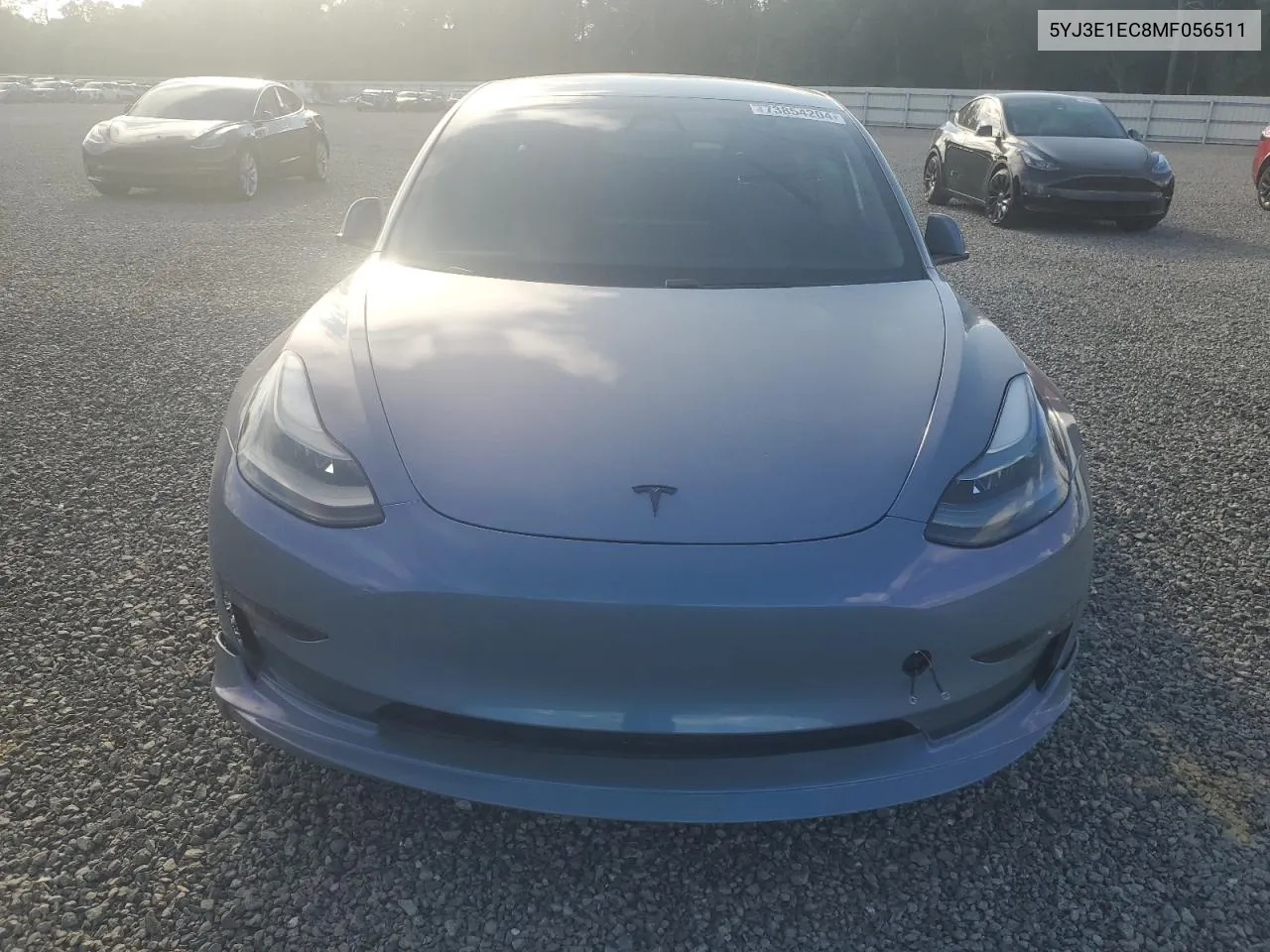 2021 Tesla Model 3 VIN: 5YJ3E1EC8MF056511 Lot: 73854204