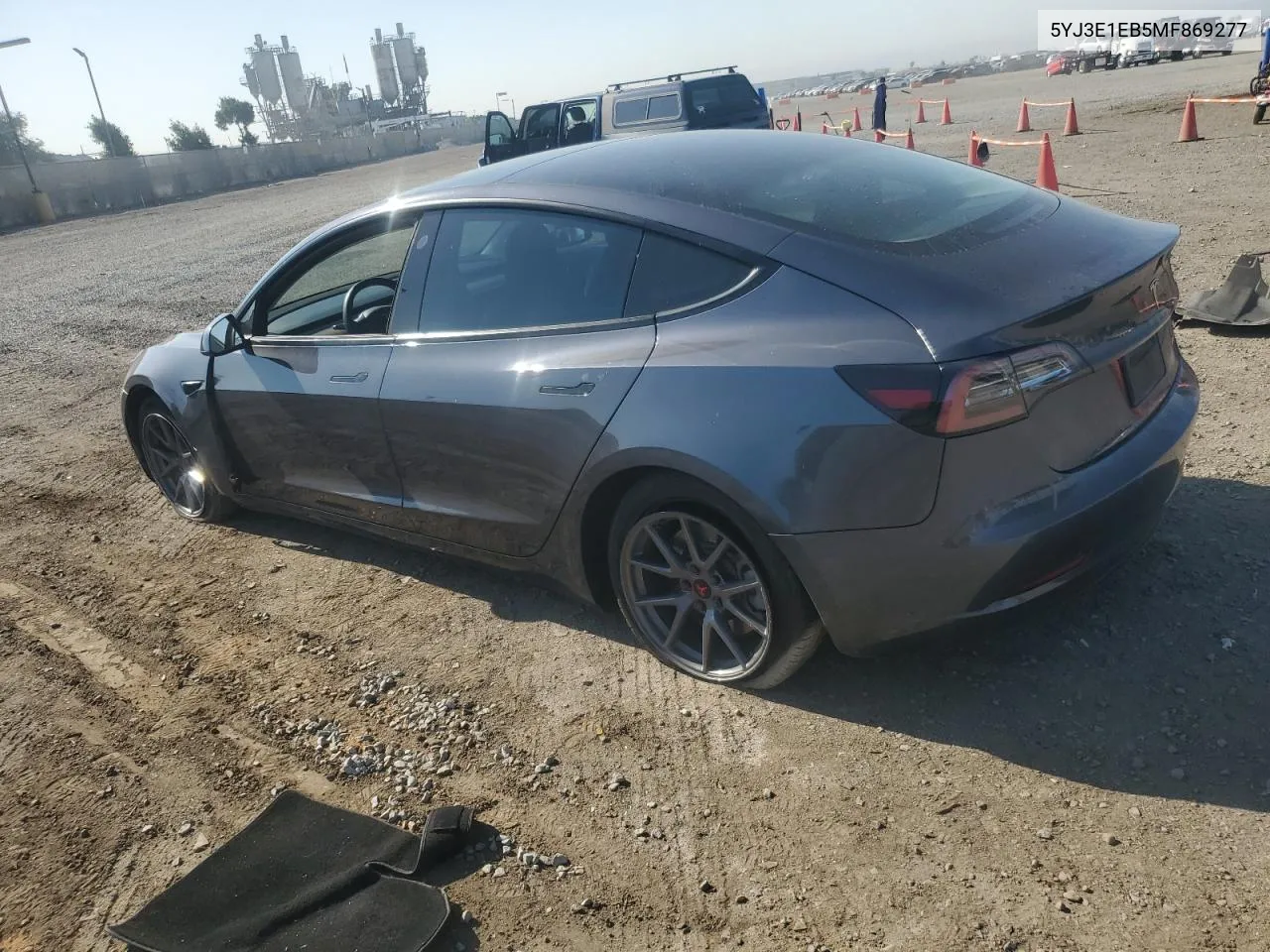 5YJ3E1EB5MF869277 2021 Tesla Model 3