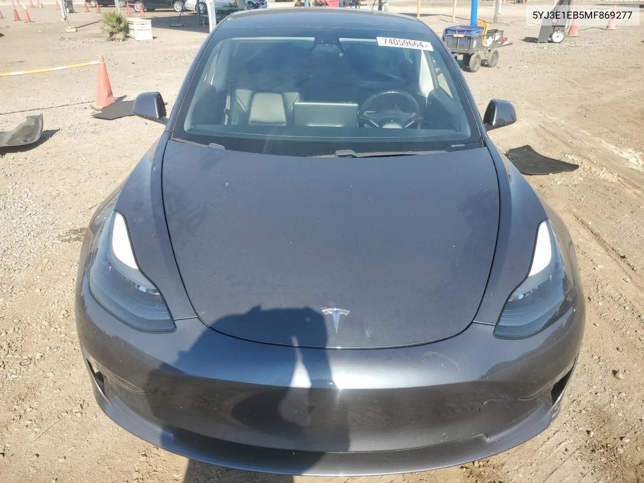 5YJ3E1EB5MF869277 2021 Tesla Model 3