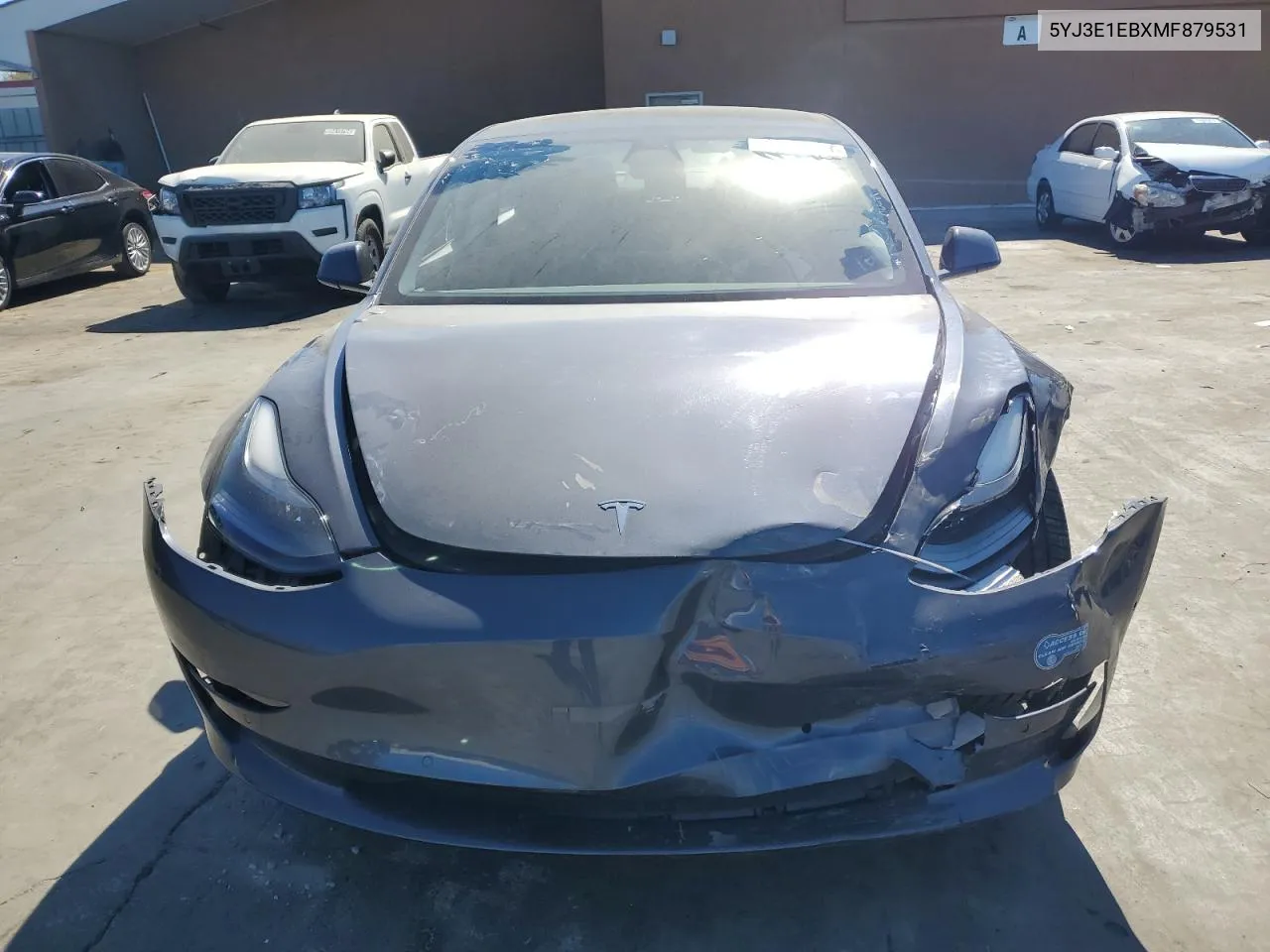 2021 Tesla Model 3 VIN: 5YJ3E1EBXMF879531 Lot: 74150024