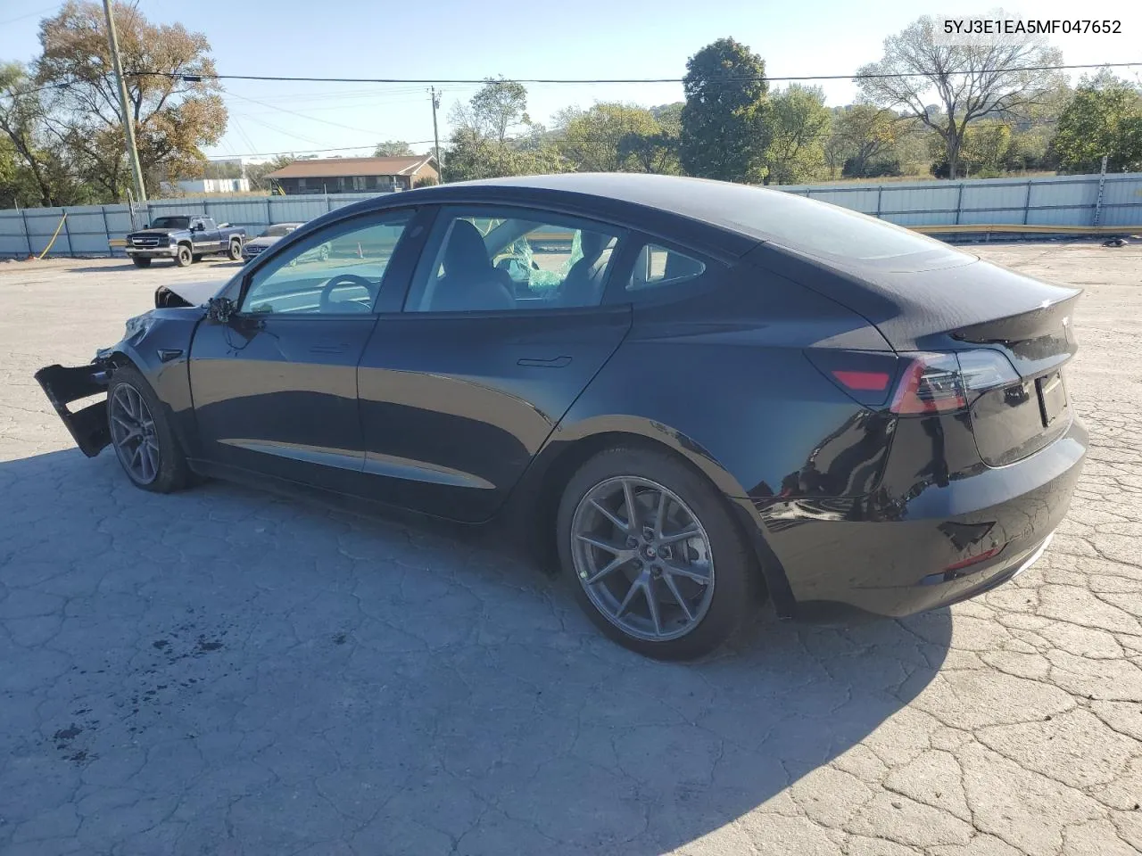 2021 Tesla Model 3 VIN: 5YJ3E1EA5MF047652 Lot: 74230814