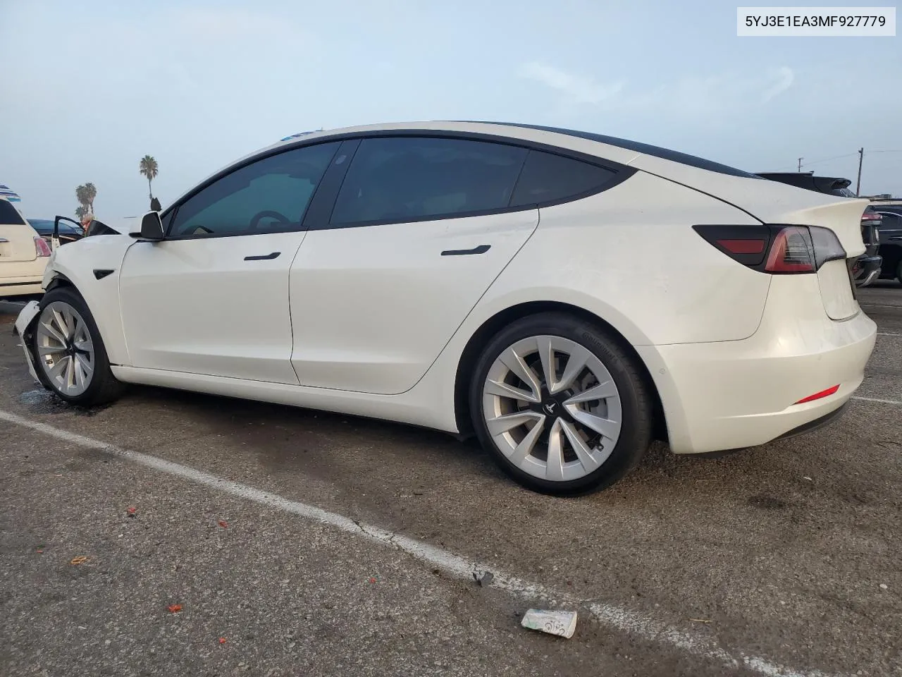 2021 Tesla Model 3 VIN: 5YJ3E1EA3MF927779 Lot: 75002874