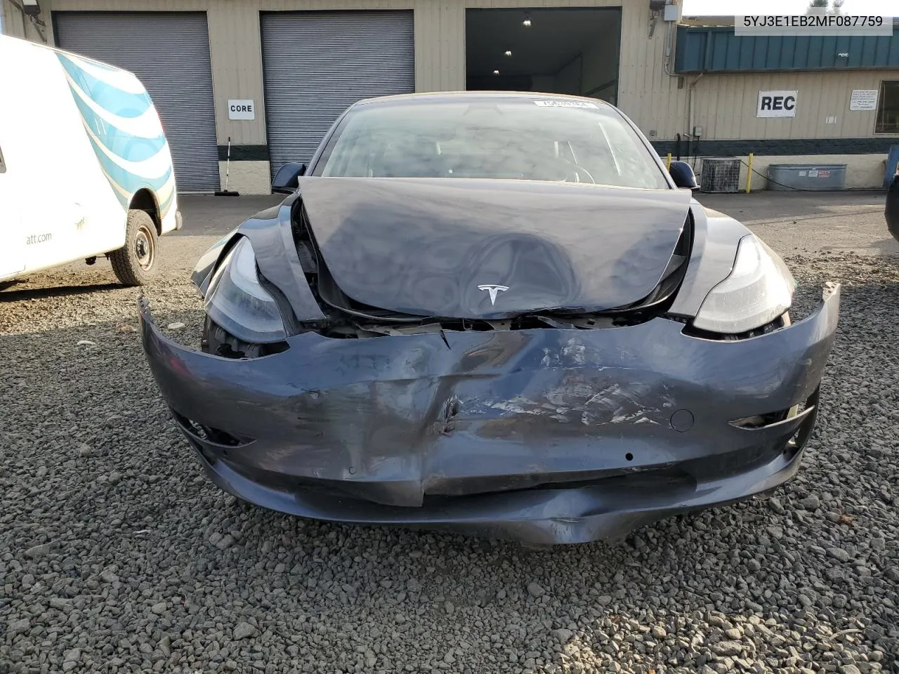 2021 Tesla Model 3 VIN: 5YJ3E1EB2MF087759 Lot: 75639364