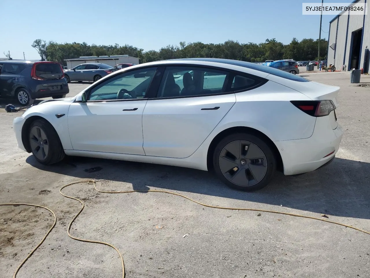 2021 Tesla Model 3 VIN: 5YJ3E1EA7MF098246 Lot: 75894624