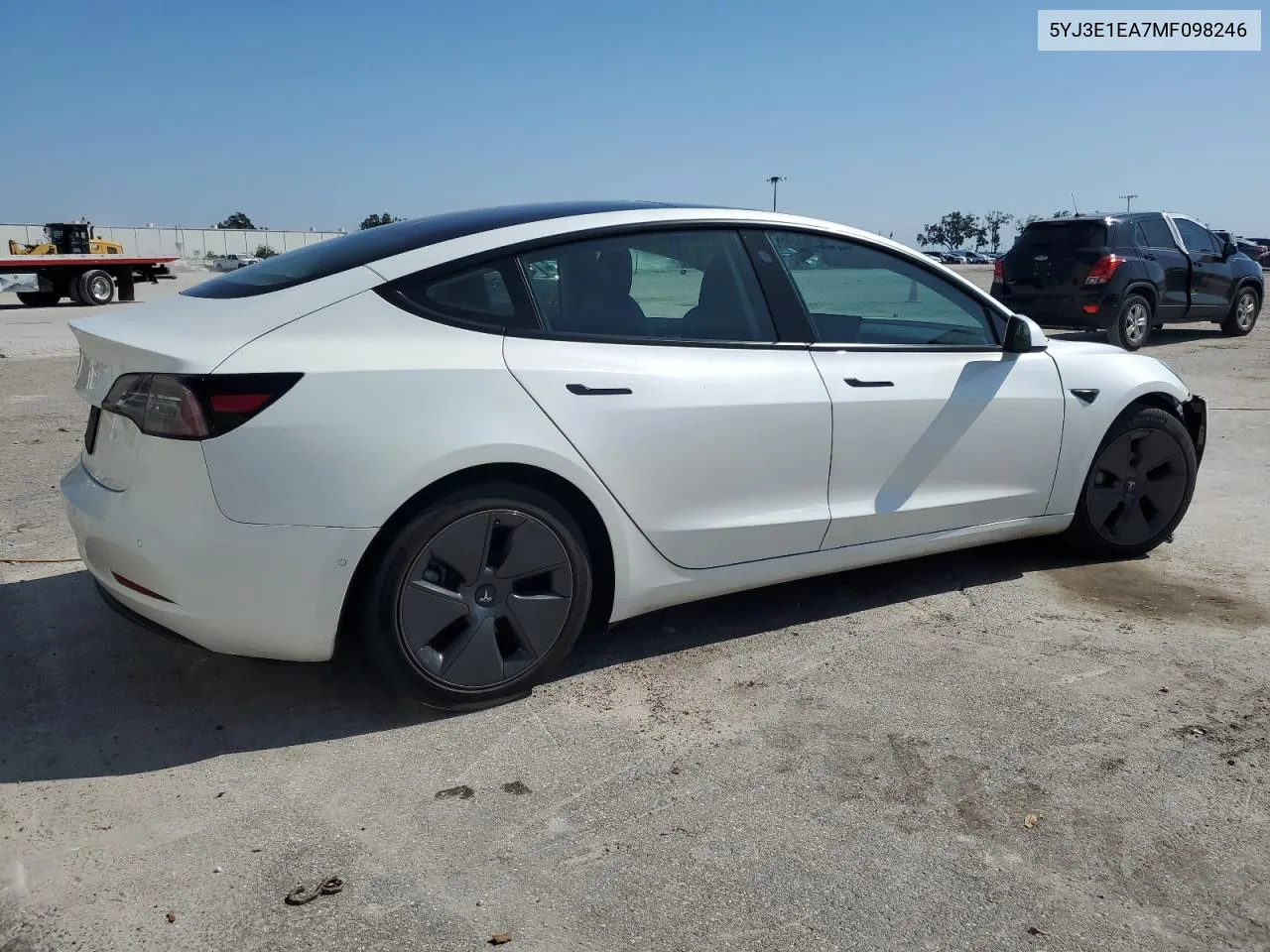 2021 Tesla Model 3 VIN: 5YJ3E1EA7MF098246 Lot: 75894624