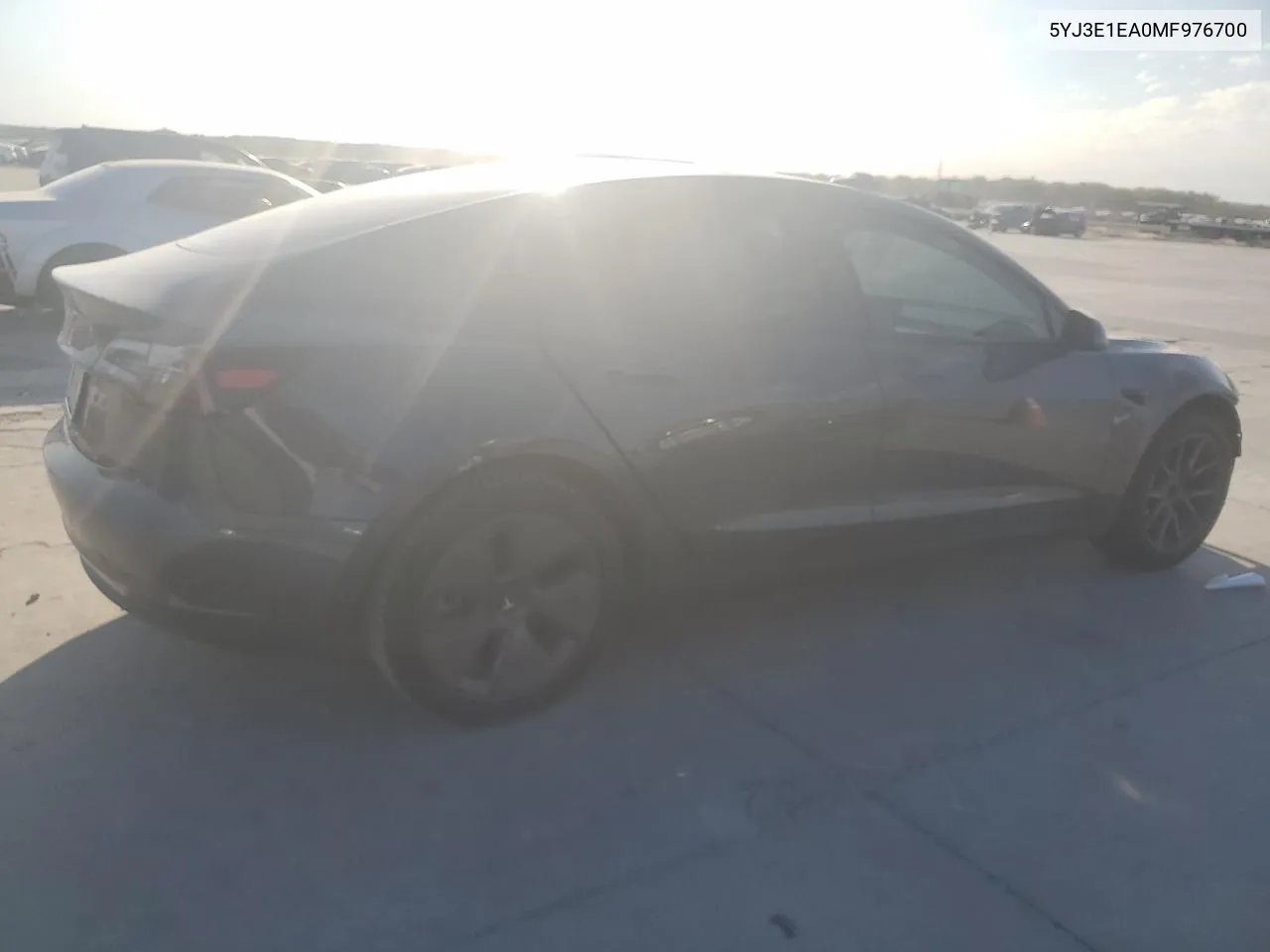 2021 Tesla Model 3 VIN: 5YJ3E1EA0MF976700 Lot: 76008064