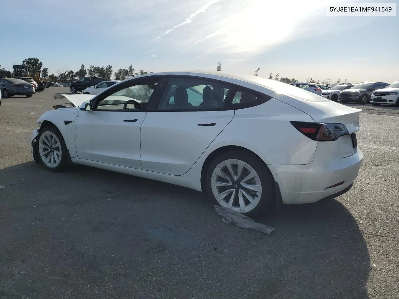 2021 Tesla Model 3 VIN: 5YJ3E1EA1MF941549 Lot: 78940534