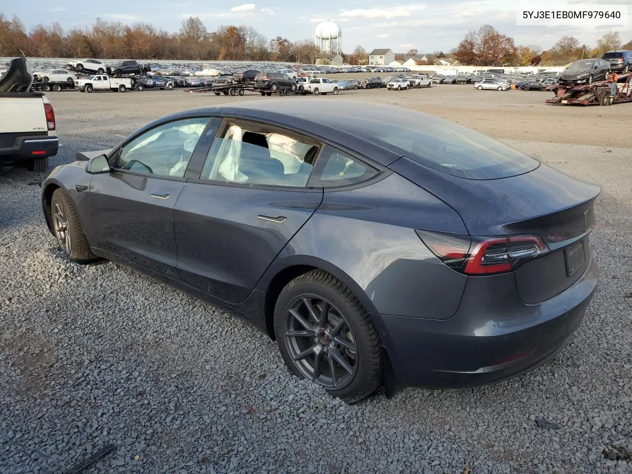 2021 Tesla Model 3 VIN: 5YJ3E1EB0MF979640 Lot: 79096524