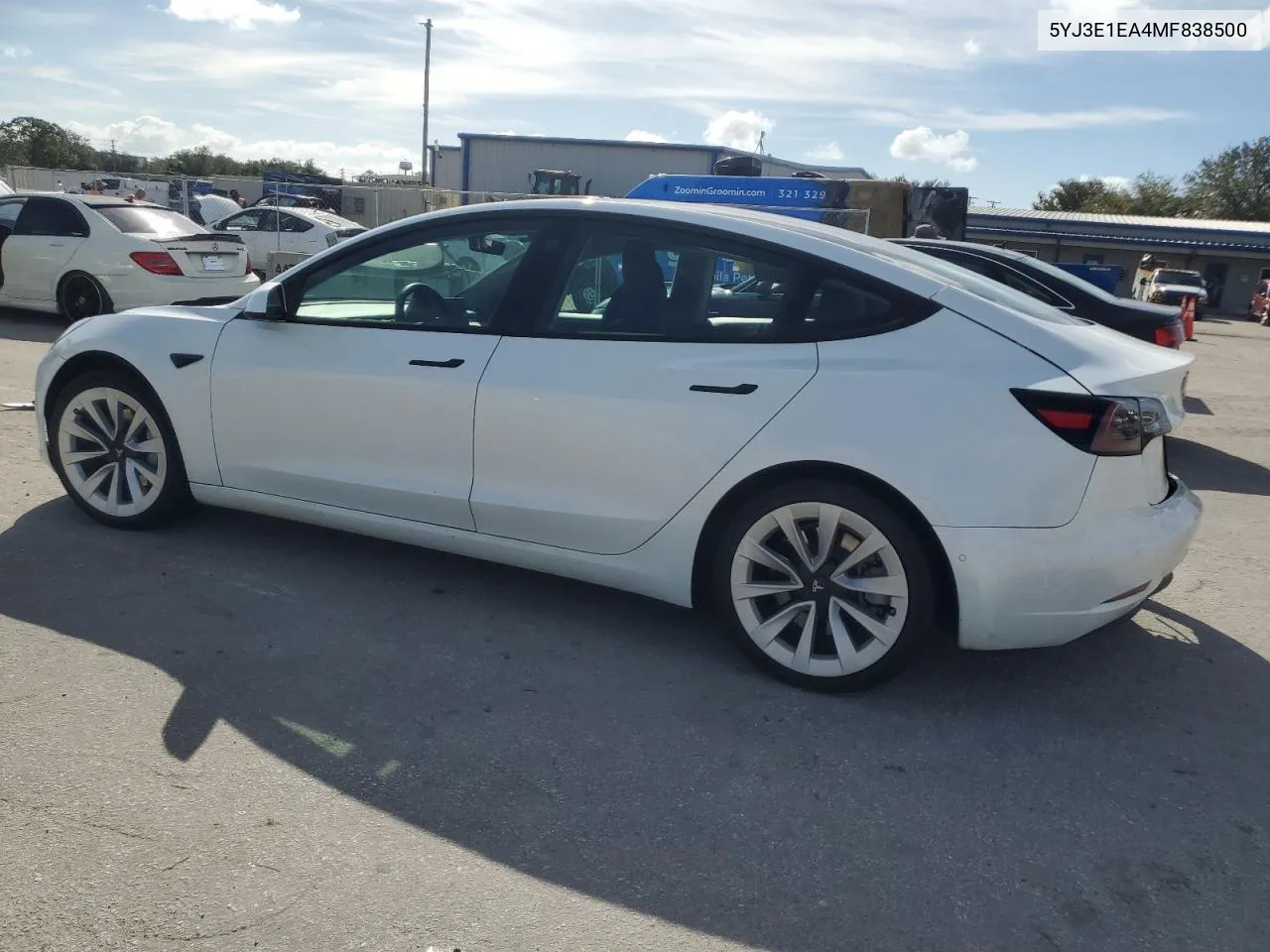 2021 Tesla Model 3 VIN: 5YJ3E1EA4MF838500 Lot: 80030494