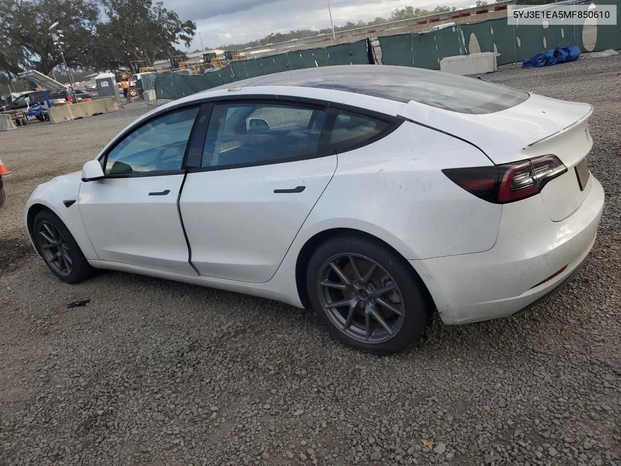 2021 Tesla Model 3 VIN: 5YJ3E1EA5MF850610 Lot: 80083644