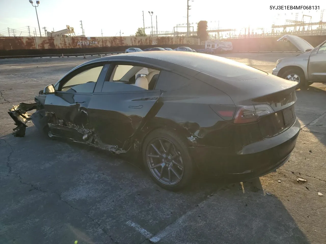 2021 Tesla Model 3 VIN: 5YJ3E1EB4MF068131 Lot: 80272484