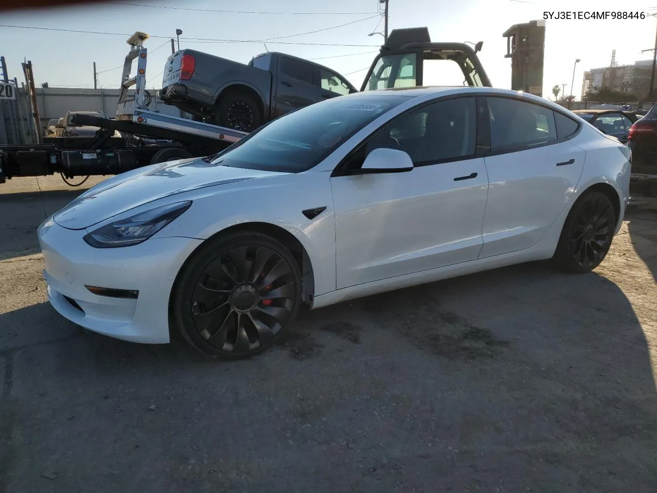 2021 Tesla Model 3 VIN: 5YJ3E1EC4MF988446 Lot: 80506604