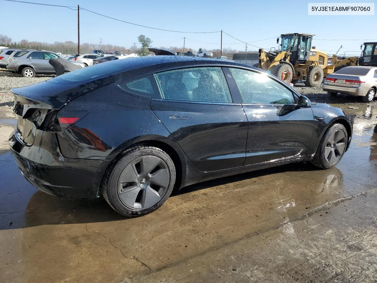 2021 Tesla Model 3 VIN: 5YJ3E1EA8MF907060 Lot: 80755644