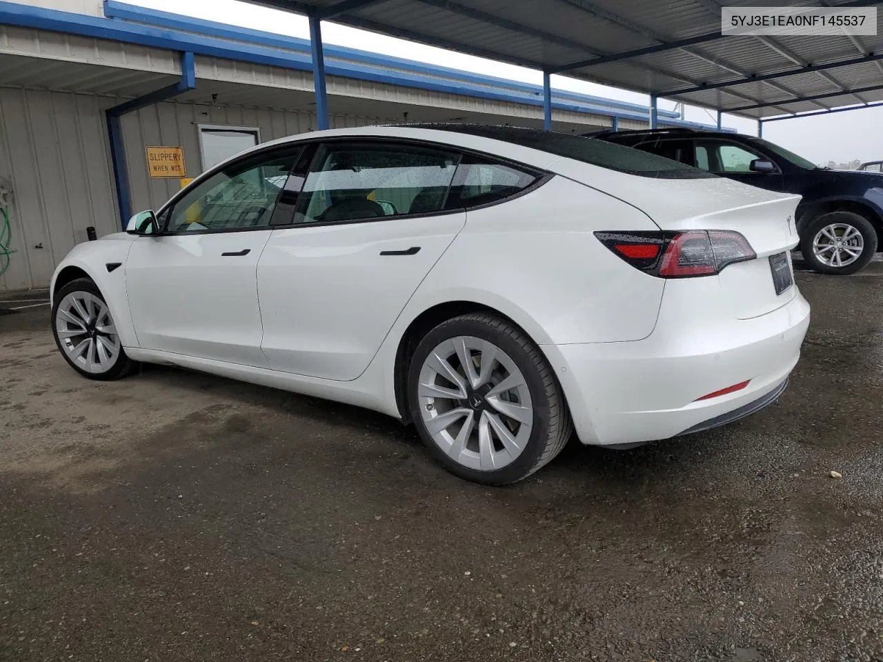 2022 Tesla Model 3 VIN: 5YJ3E1EA0NF145537 Lot: 48938464