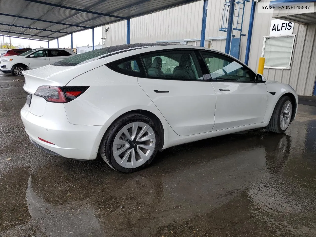 2022 Tesla Model 3 VIN: 5YJ3E1EA0NF145537 Lot: 48938464