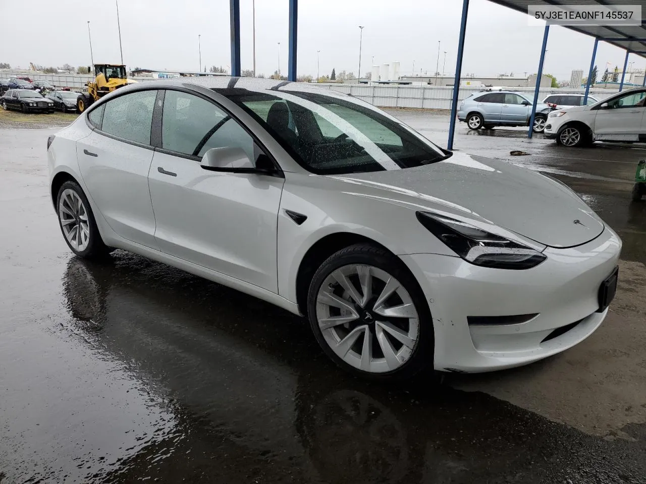 2022 Tesla Model 3 VIN: 5YJ3E1EA0NF145537 Lot: 48938464