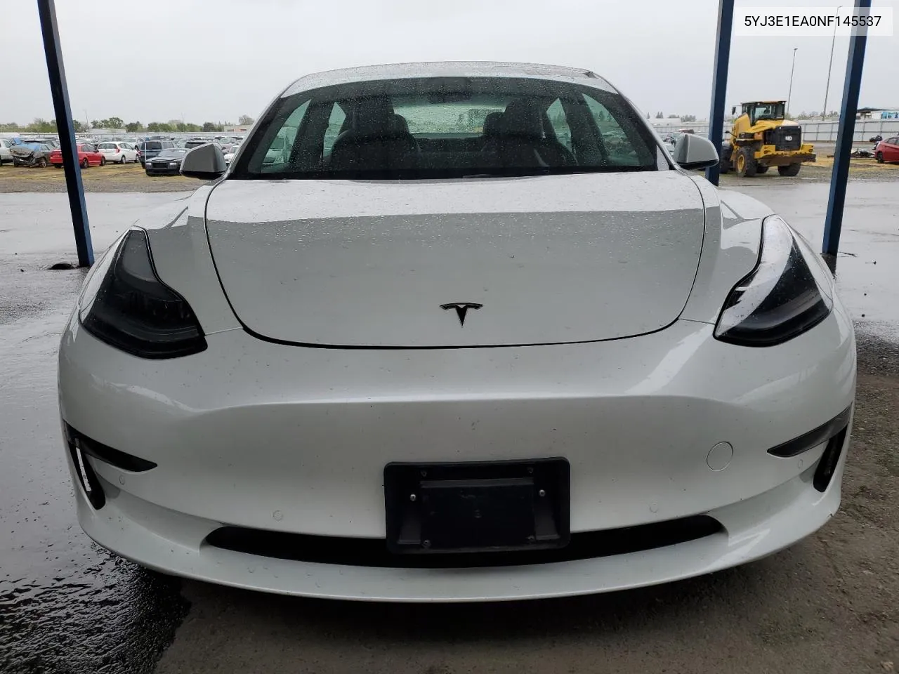 2022 Tesla Model 3 VIN: 5YJ3E1EA0NF145537 Lot: 48938464