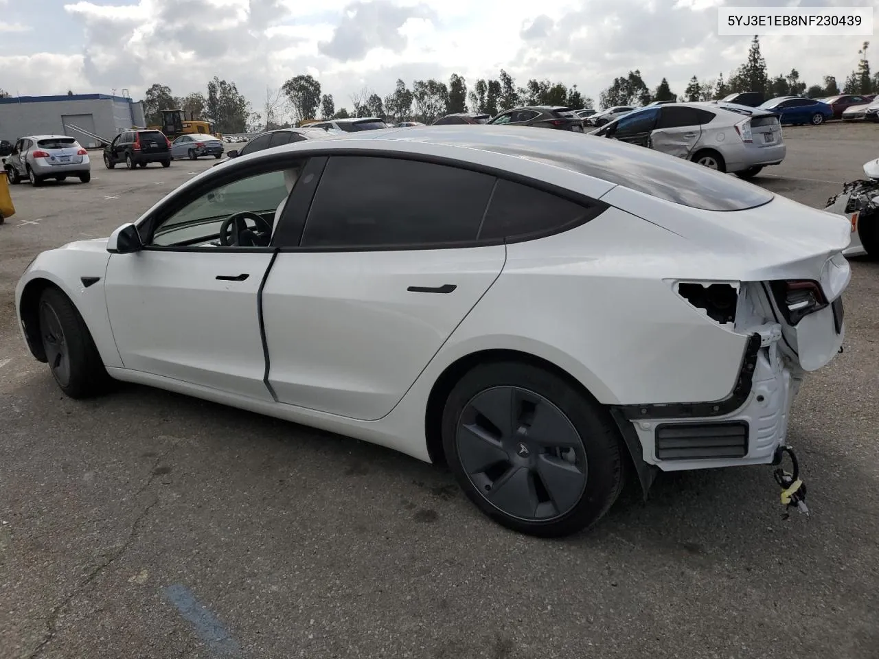 5YJ3E1EB8NF230439 2022 Tesla Model 3