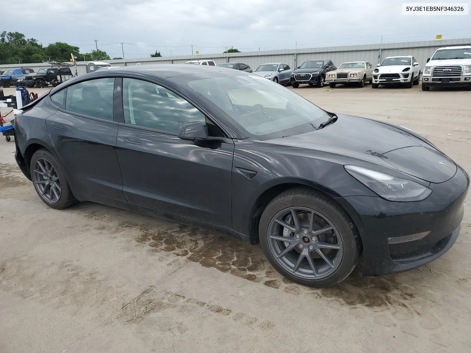 2022 Tesla Model 3 VIN: 5YJ3E1EB5NF346326 Lot: 52360074