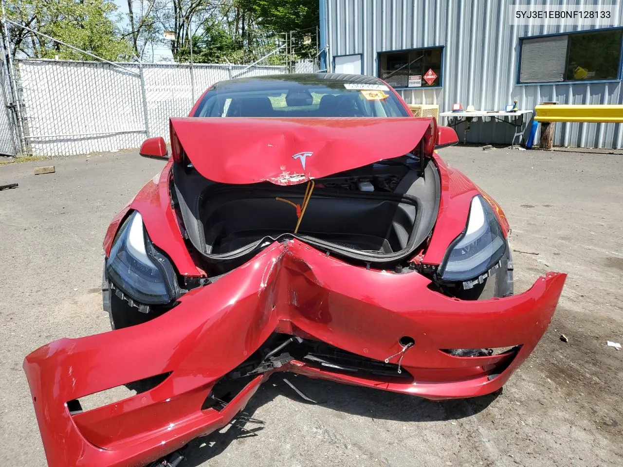 5YJ3E1EB0NF128133 2022 Tesla Model 3