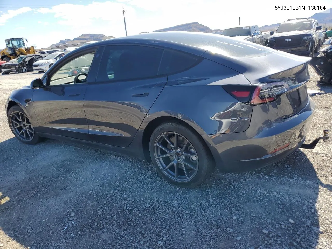 5YJ3E1EB1NF138184 2022 Tesla Model 3