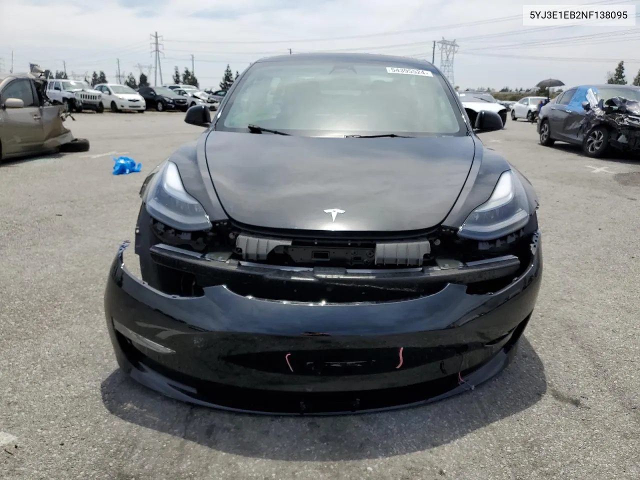 5YJ3E1EB2NF138095 2022 Tesla Model 3