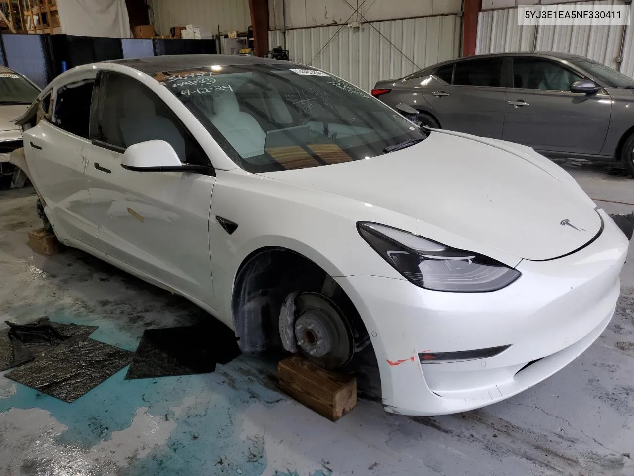 2022 Tesla Model 3 VIN: 5YJ3E1EA5NF330411 Lot: 54465254