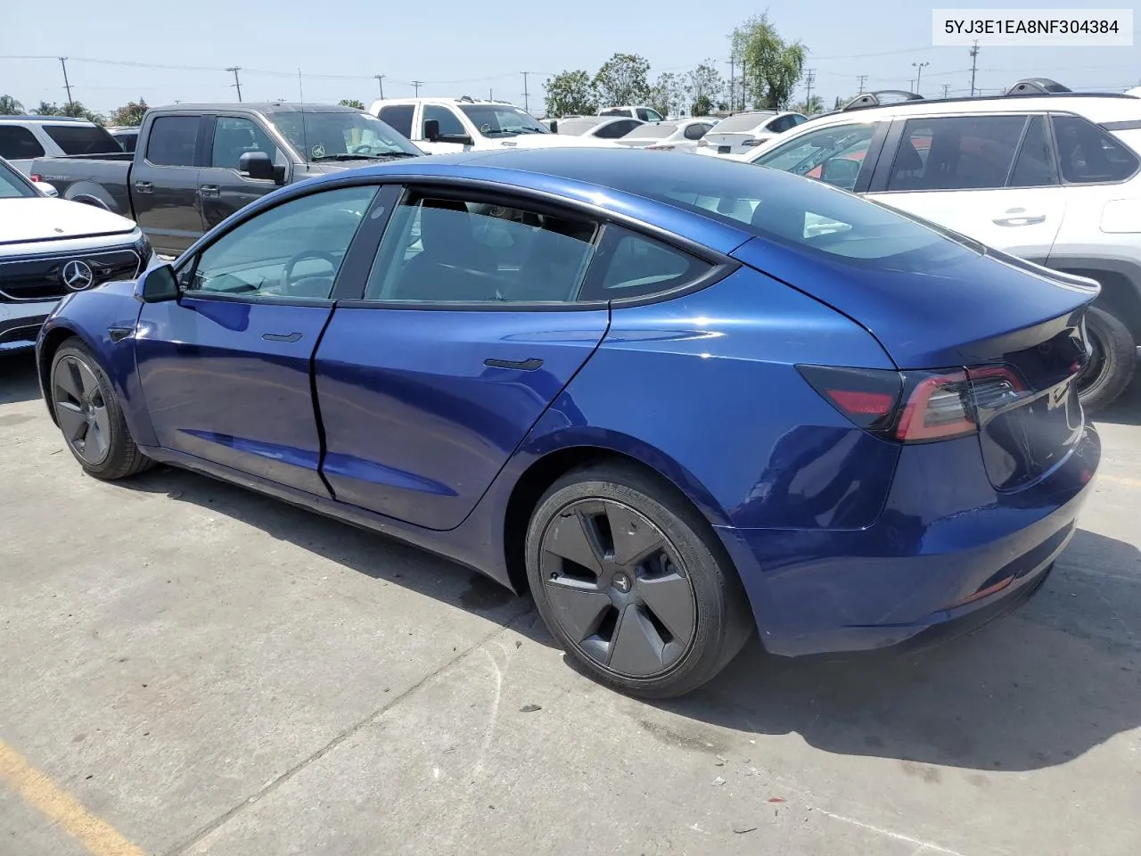 5YJ3E1EA8NF304384 2022 Tesla Model 3