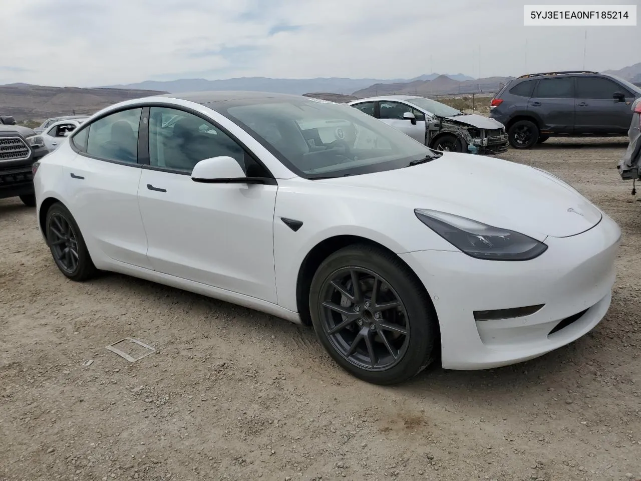 2022 Tesla Model 3 VIN: 5YJ3E1EA0NF185214 Lot: 56120964