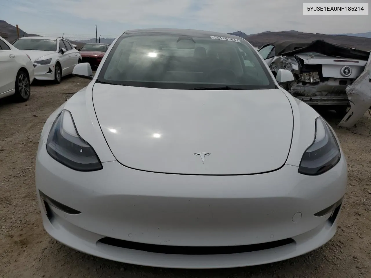 2022 Tesla Model 3 VIN: 5YJ3E1EA0NF185214 Lot: 56120964