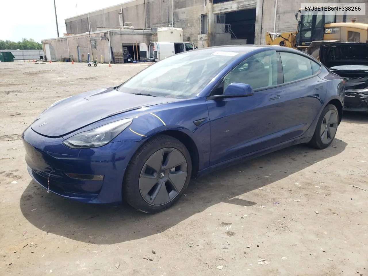 5YJ3E1EB6NF338266 2022 Tesla Model 3