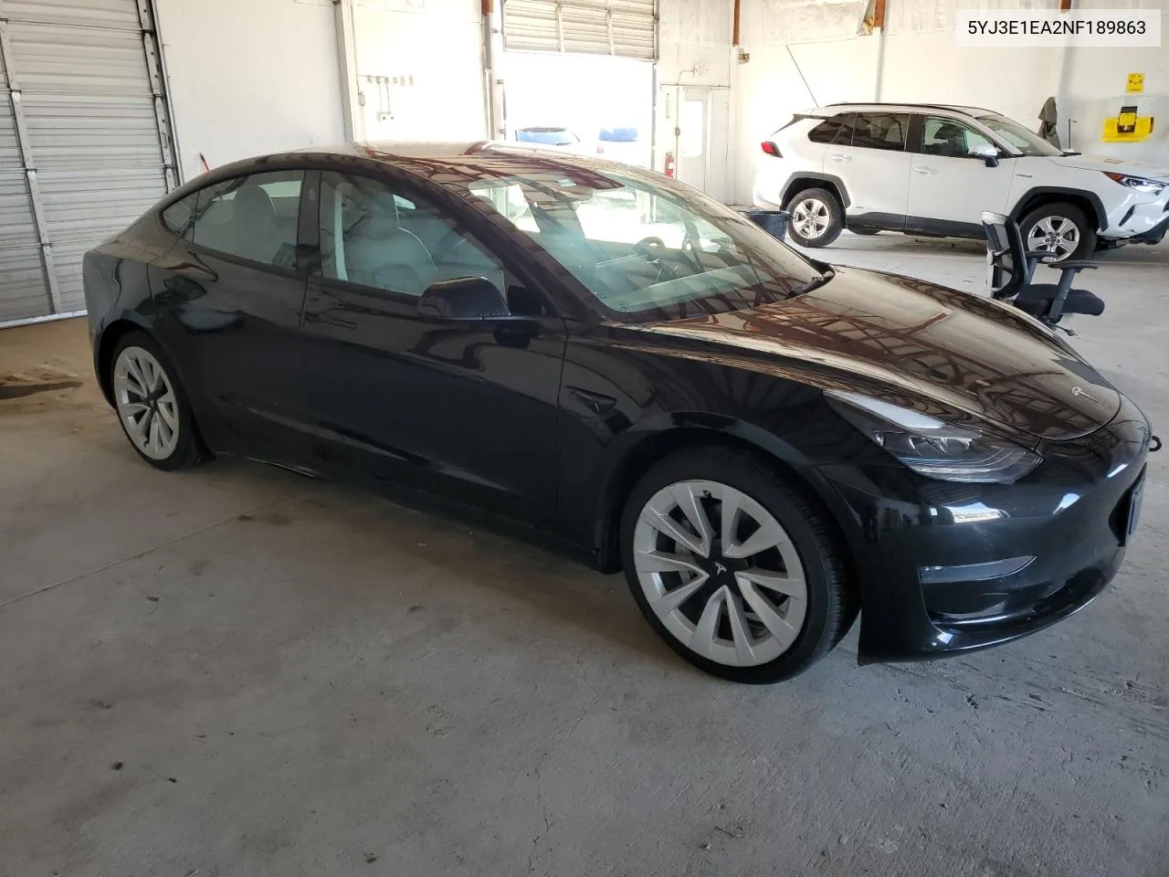 5YJ3E1EA2NF189863 2022 Tesla Model 3