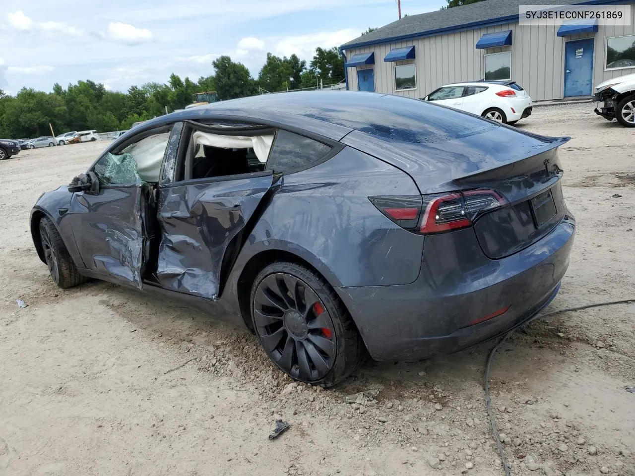 5YJ3E1EC0NF261869 2022 Tesla Model 3