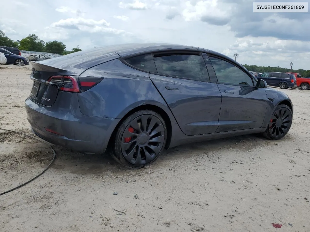 5YJ3E1EC0NF261869 2022 Tesla Model 3