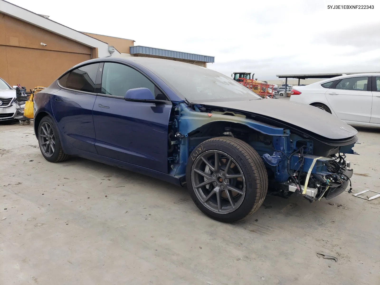 5YJ3E1EBXNF222343 2022 Tesla Model 3