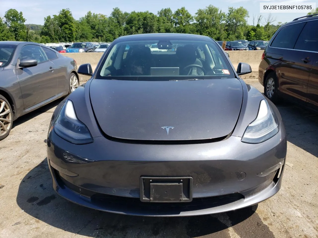 5YJ3E1EB5NF105785 2022 Tesla Model 3