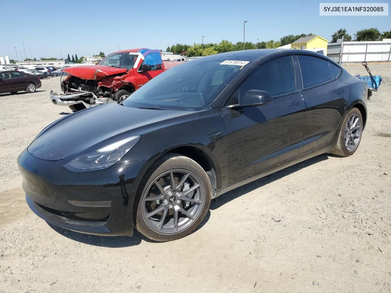 5YJ3E1EA1NF320085 2022 Tesla Model 3