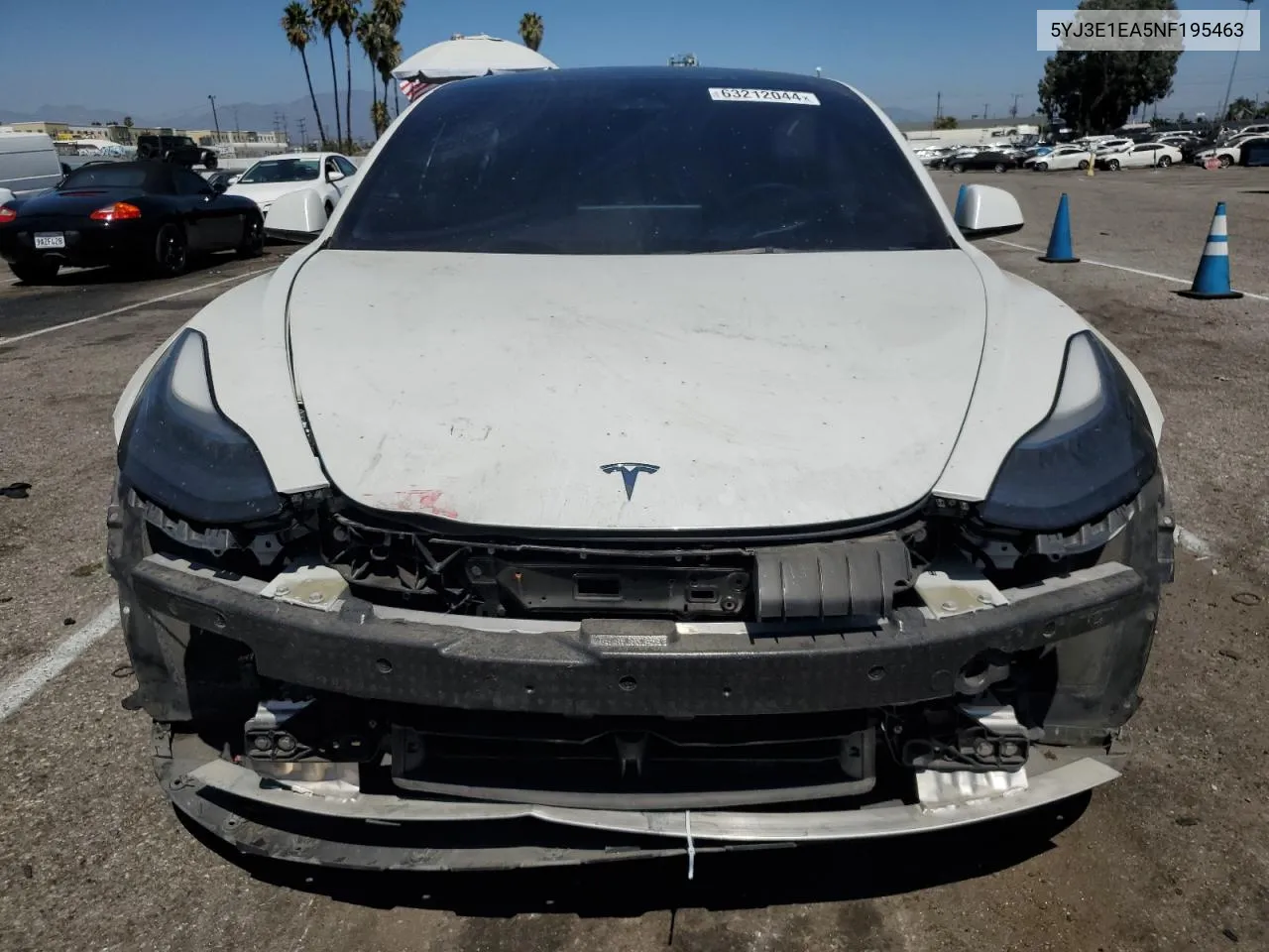 5YJ3E1EA5NF195463 2022 Tesla Model 3