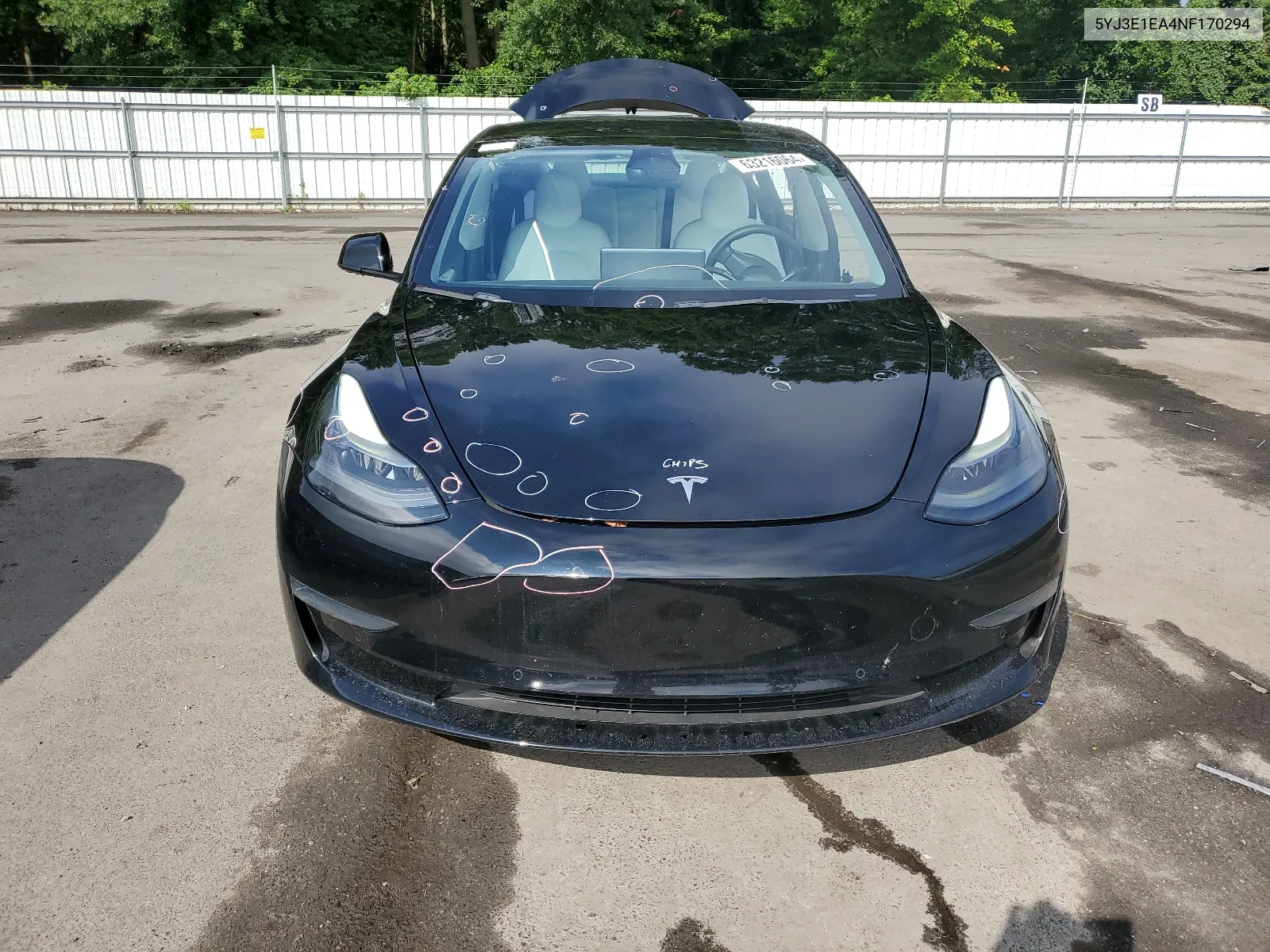 5YJ3E1EA4NF170294 2022 Tesla Model 3