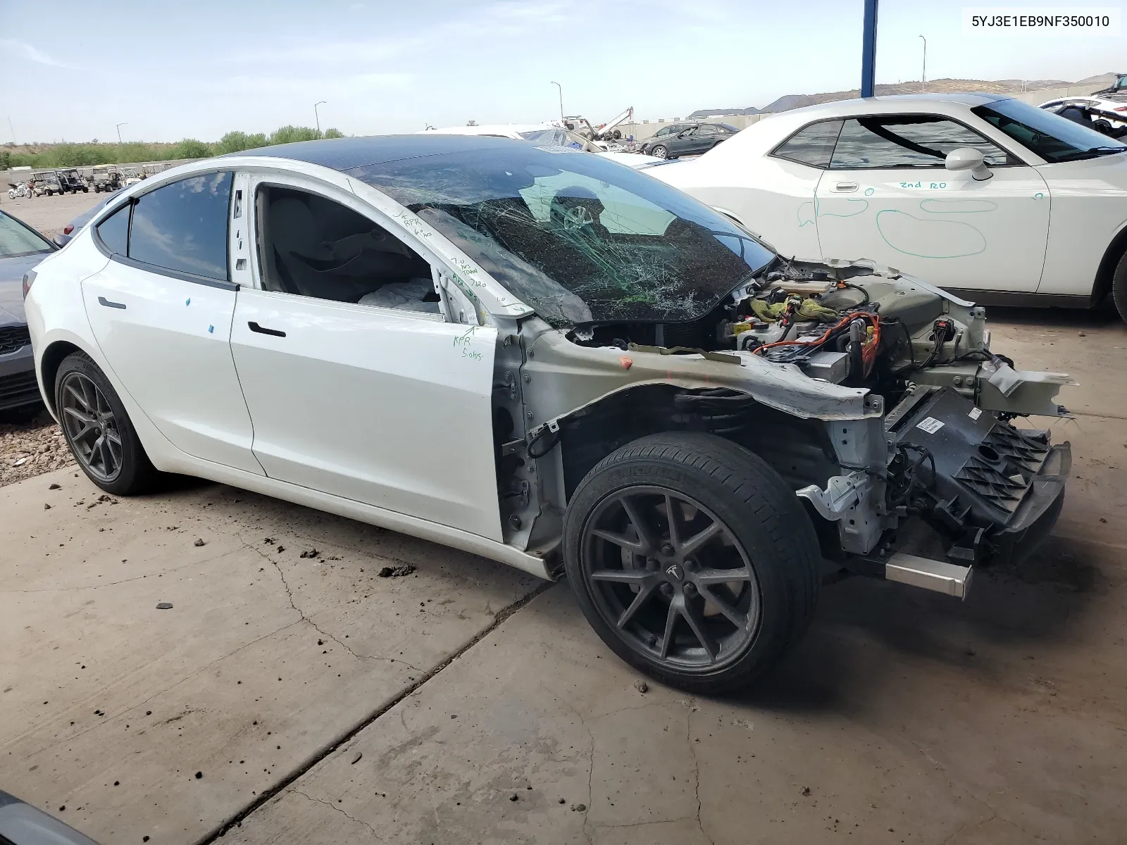 5YJ3E1EB9NF350010 2022 Tesla Model 3