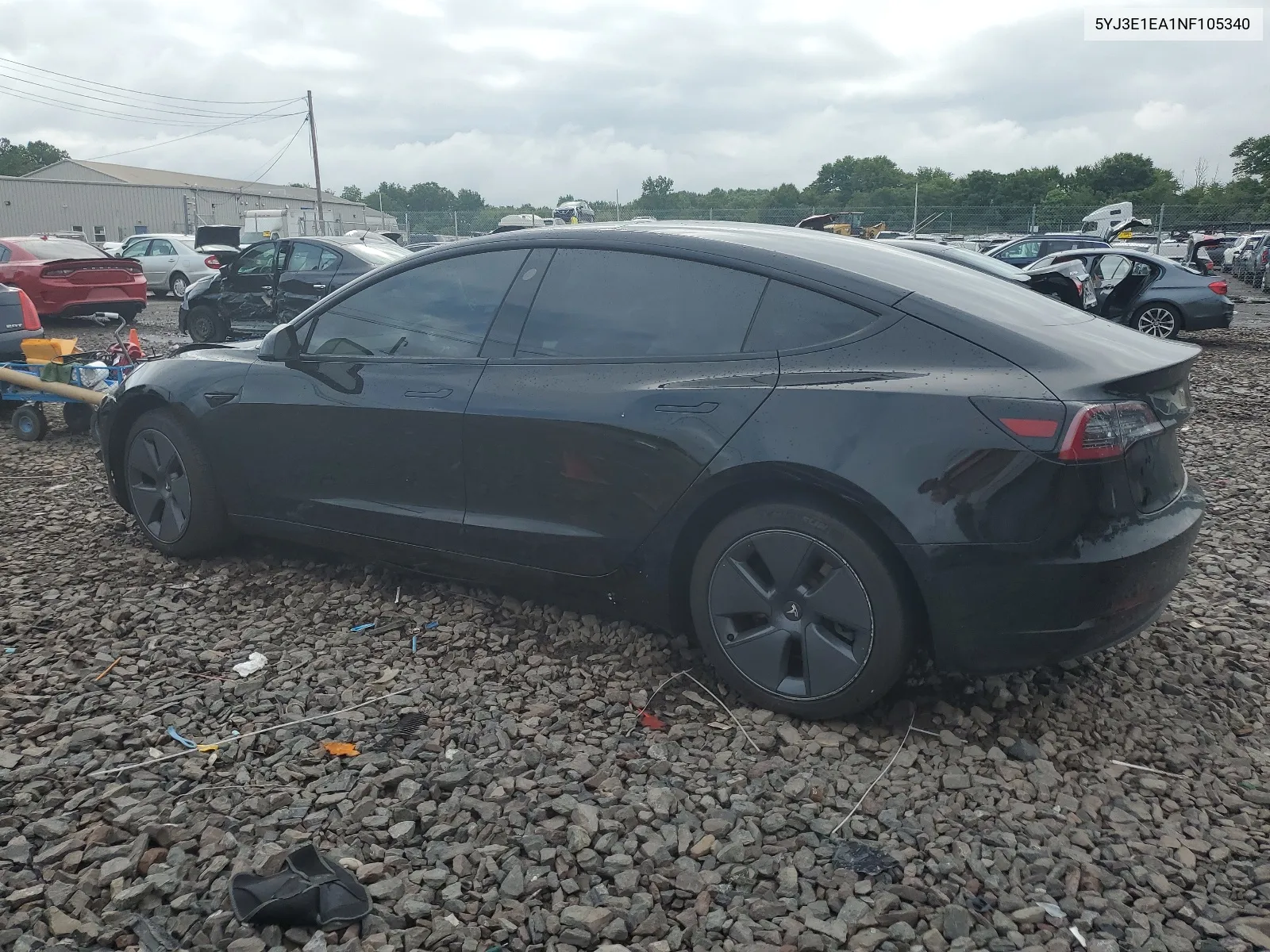 5YJ3E1EA1NF105340 2022 Tesla Model 3