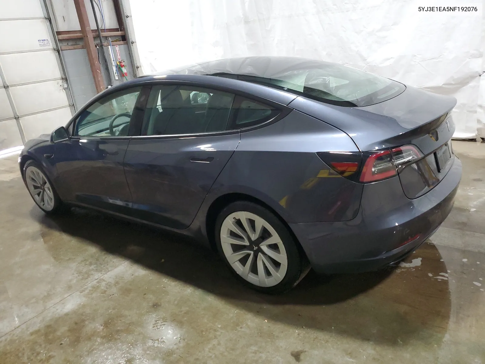 5YJ3E1EA5NF192076 2022 Tesla Model 3