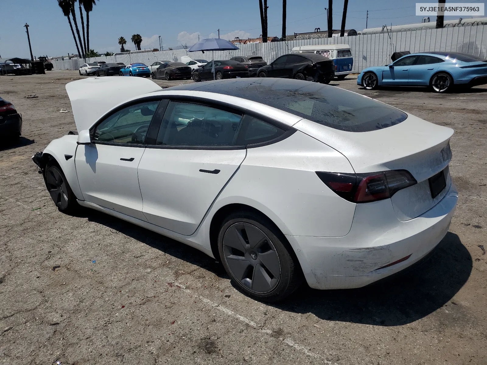 5YJ3E1EA5NF375963 2022 Tesla Model 3