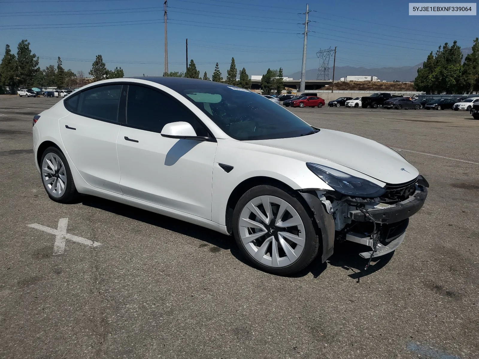 5YJ3E1EBXNF339064 2022 Tesla Model 3