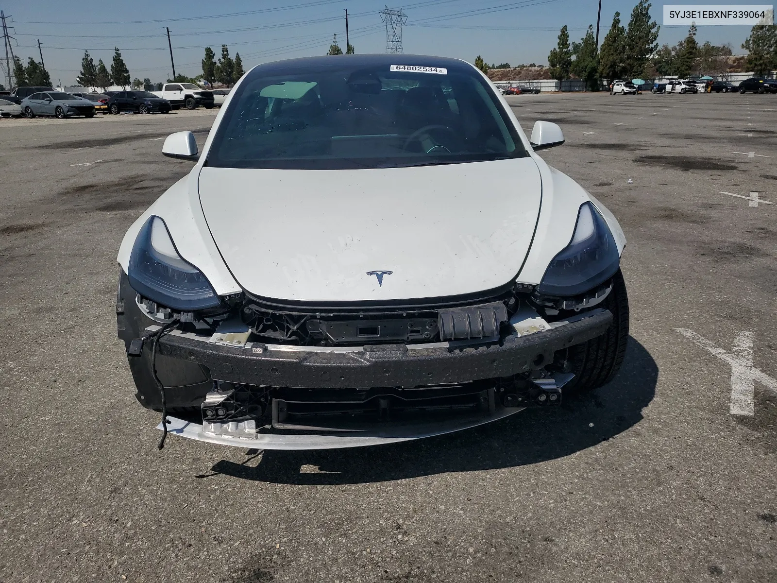 5YJ3E1EBXNF339064 2022 Tesla Model 3