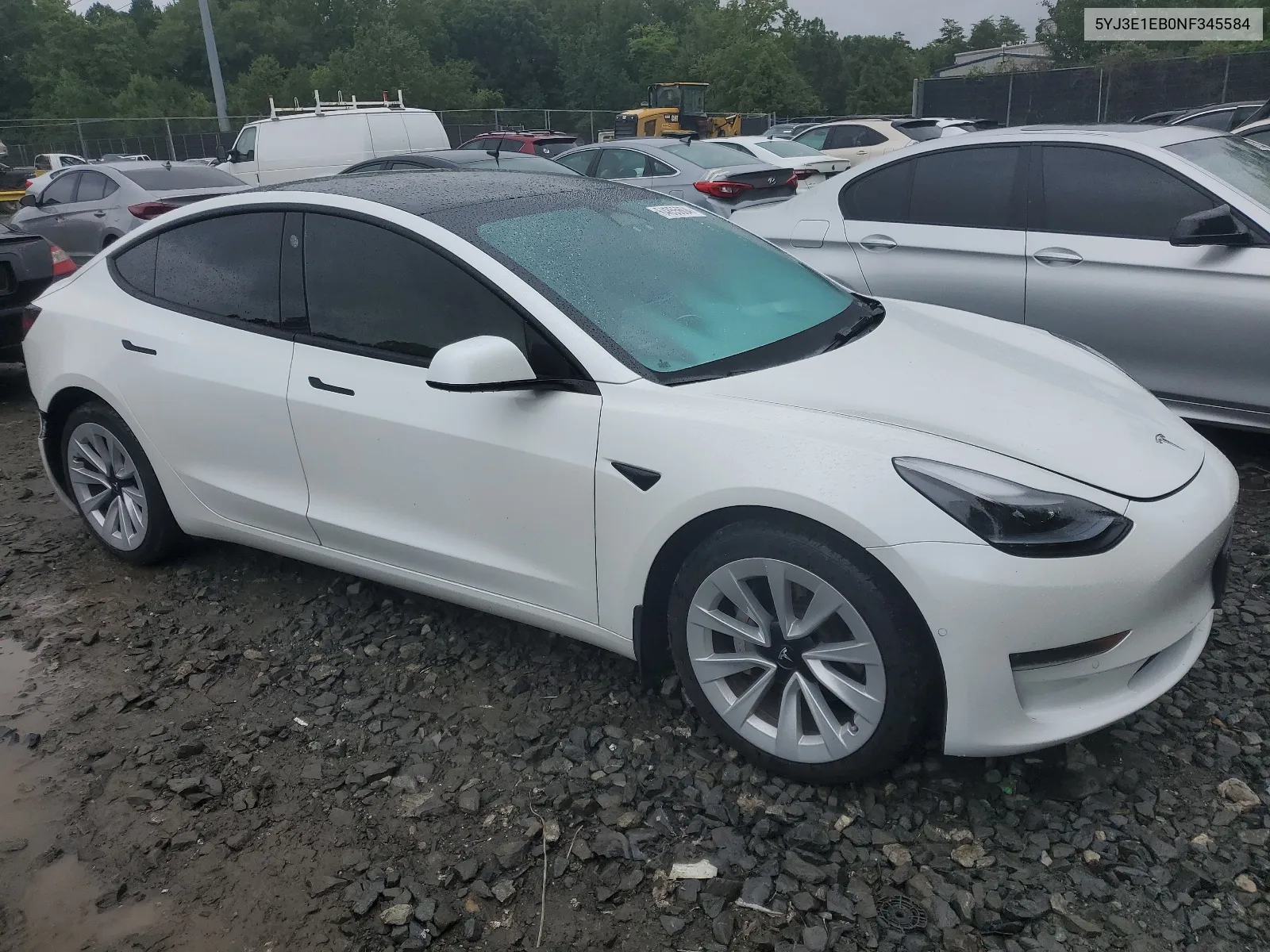 5YJ3E1EB0NF345584 2022 Tesla Model 3