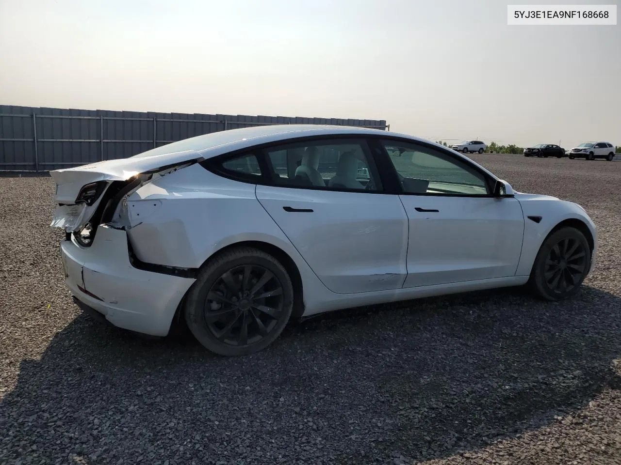 5YJ3E1EA9NF168668 2022 Tesla Model 3