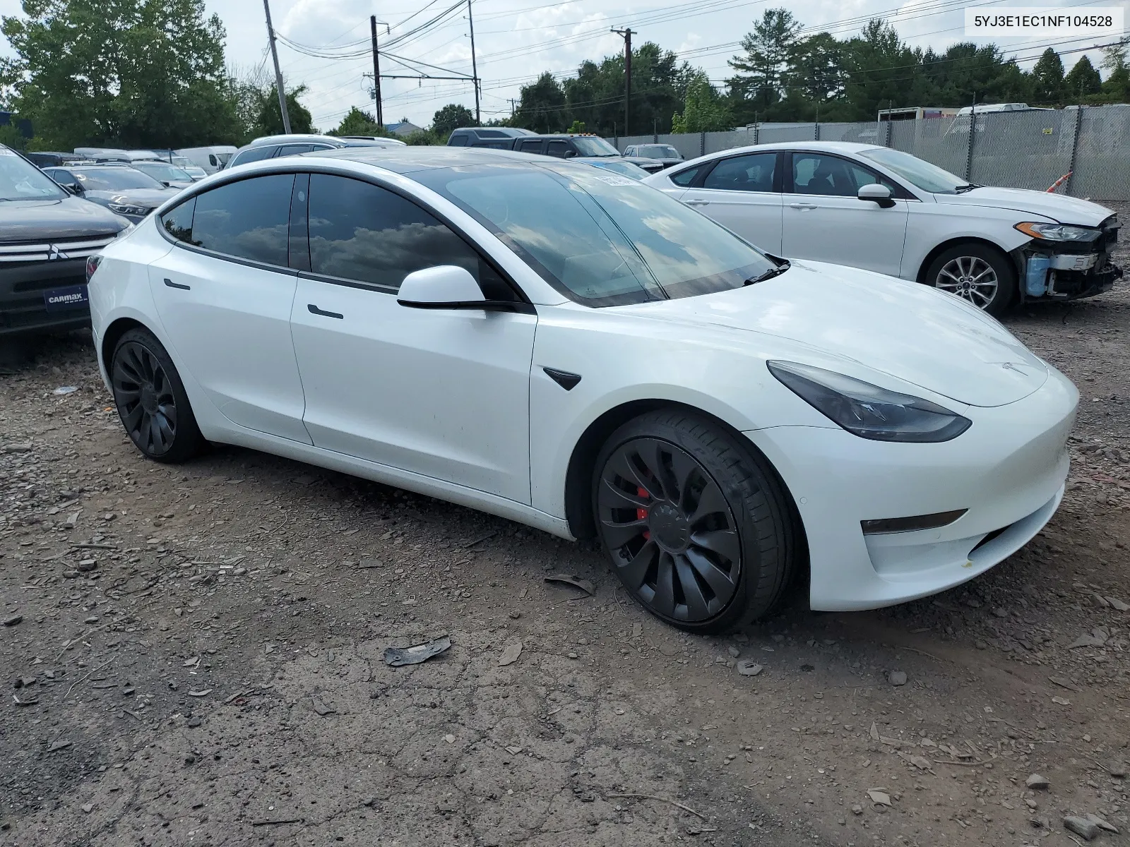 5YJ3E1EC1NF104528 2022 Tesla Model 3