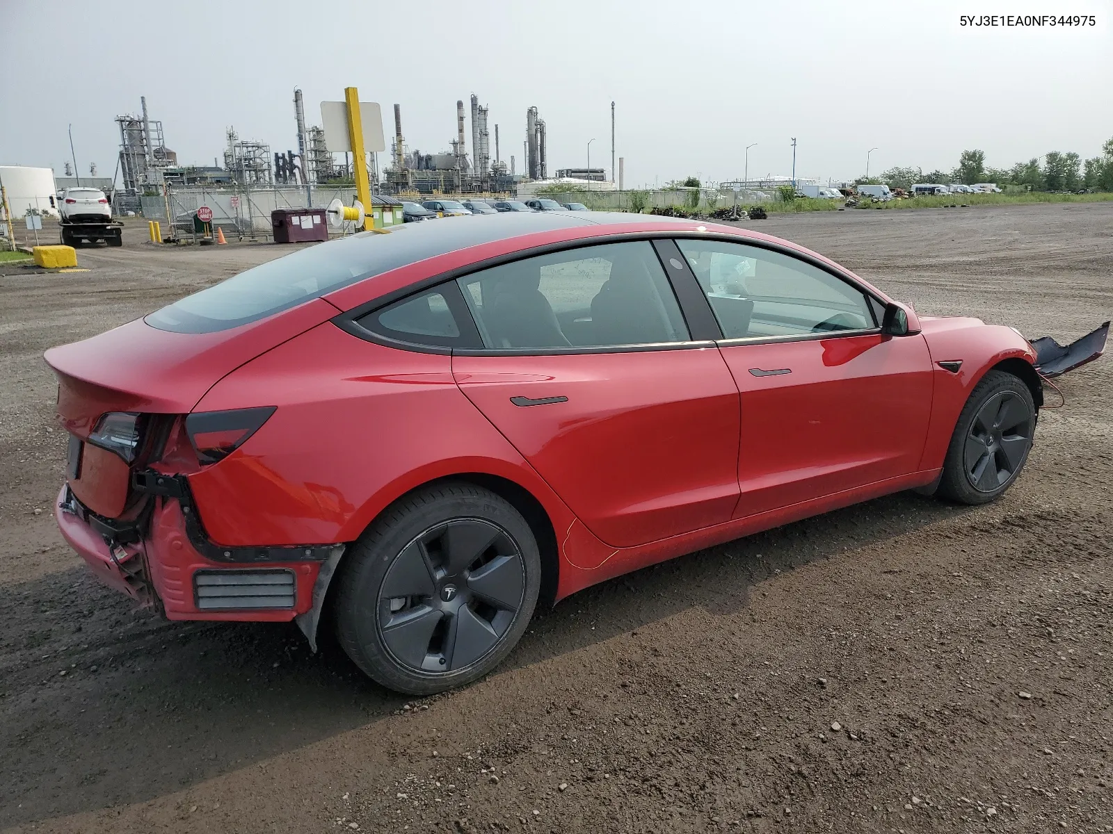 5YJ3E1EA0NF344975 2022 Tesla Model 3